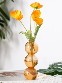 1入組玻璃創意花瓶裝飾 - 香檳色 - 查看 4