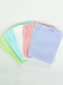 Túi đựng đồ trang sức bằng nhựa PVC 30 chiếc, Túi đựng đồ trang sức nhiều màu khi đi du lịch trở lại trường - Nhiều màu - Xem 8