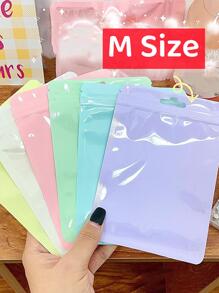 Túi đựng đồ trang sức bằng nhựa PVC 30 chiếc, Túi đựng đồ trang sức nhiều màu khi đi du lịch trở lại trường - Nhiều màu - Xem 5