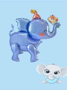 MECRLA 1 pieza Globo hinchable 3D ensamblado de animal - Unicornio, Elefante, Salchicha, Jirafa, Tigre, León o Tortuga - Decoración para fiesta de cumpleaños y al aire libre, Navidad