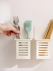 1 Giá Đựng Đồ Nhà Bếp Bằng Nhựa, Giá Để Đồ Đa Năng Hiện Đại Cho Nhà Bếp - trắng - Xem 5