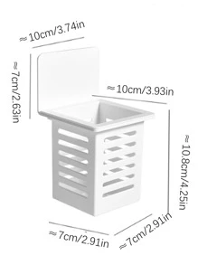 1 Giá Đựng Đồ Nhà Bếp Bằng Nhựa, Giá Để Đồ Đa Năng Hiện Đại Cho Nhà Bếp - trắng - Xem 7