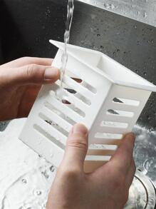 1 Giá Đựng Đồ Nhà Bếp Bằng Nhựa, Giá Để Đồ Đa Năng Hiện Đại Cho Nhà Bếp - trắng - Xem 11