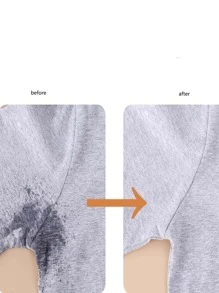 10pcs Plain Disposable Sweat-absorbing Sticker - White - View 5