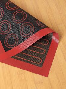 1pc Double-Sided Reusable Baking Mat,New Breathable Baking Pad For Macarons, Cookies, Baking Tool