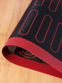 1pc Double-Sided Reusable Baking Mat,New Breathable Baking Pad For Macarons, Cookies, Baking Tool