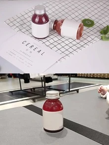 1入組塑料水瓶現代家用透明水瓶 - 無色 - 查看 3