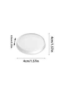 1pc Transparent Silicone Door Handle Crash Pad Protection Stickers - Clear - View 5