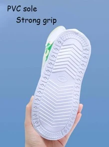 1 đôi Ủng đi mưa họa tiết hoạt hình cho trẻ em - Màu vàng - Xem 3
