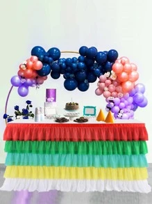 1 pieza Mantel de rayas - Beis - Ver 7