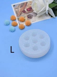 1 个硅胶模具，创意形状硅胶模具，适用于 DIY 工艺品 - 白色 - 查看 5