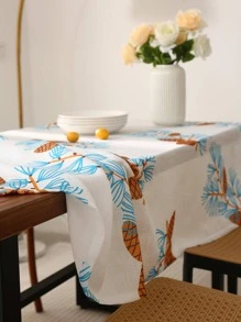 Khăn Trải Bàn In Hình Cây, Hiện Đại Nón Thông In Hình Chữ Nhật Khăn Trải Bàn Cho Bàn Ăn - Nhiều màu - Xem 9