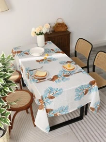 Khăn Trải Bàn In Hình Cây, Hiện Đại Nón Thông In Hình Chữ Nhật Khăn Trải Bàn Cho Bàn Ăn - Nhiều màu - Xem 10