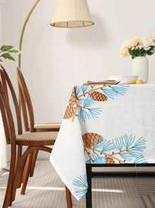 Khăn Trải Bàn In Hình Cây, Hiện Đại Nón Thông In Hình Chữ Nhật Khăn Trải Bàn Cho Bàn Ăn - Nhiều màu - Xem 3