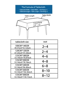 Khăn Trải Bàn In Hình Cây, Hiện Đại Nón Thông In Hình Chữ Nhật Khăn Trải Bàn Cho Bàn Ăn - Nhiều màu - Xem 11