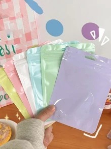 20入組素色收納袋 - 綠色 - 查看 2