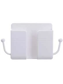 1 件壁挂式手机充电收纳盒，白色收纳架，适用于家庭秋季家居装饰房间装饰 - 白色 - 查看 2