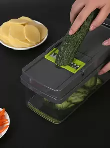 15 piezas Rayador de verdura Set - Verde - Ver 4