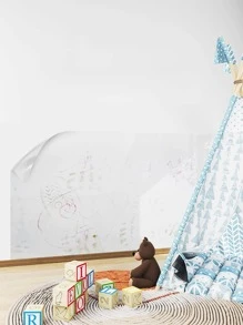 1卷PVC廚房簡約風透明廚房牆面翻新貼紙 - 無色 - 查看 5