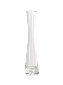 1 pièce Vase à fleurs mini artistique à bouche plate en verre transparent de style européen minimaliste, convient pour la décoration d'étagère moderne de la maison, mariage, vase en céramique givré élégant, décoration de la maison, vase, centre de table, décoration de table, décoration de la pièce, vase en verre