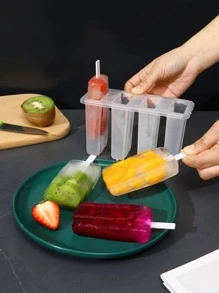 1入組冰棒極簡白色冰棒模具 - 白色 - 查看 3