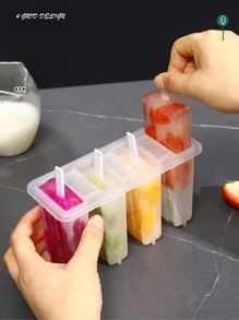 1入組冰棒極簡白色冰棒模具 - 白色 - 查看 5