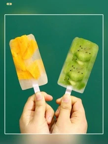 1入組冰棒極簡白色冰棒模具 - 白色 - 查看 9