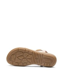 Comfortable Dressy Summer Flat Sandals For Women, Cute Elastica Ankle Strap Ladies Elegant Bohemian Vacations Beach Sandals - 粉色 - 查看 6