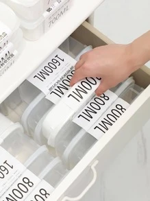 1 hộp bảo quản thực phẩm trong suốt - trắng - Xem 5