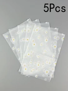 3/5/10 件 Daisy Matte 拉链袋、衣物防尘袋、旅行收纳袋 - 彩色 - 查看 3