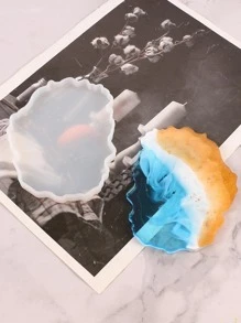 1 Khuôn silicon DIY hình dạng bất đối xứng - Trong sáng - Xem 2