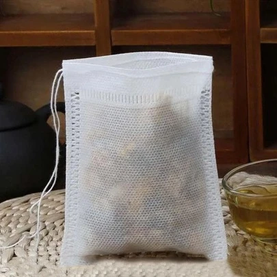 白色无纺布茶包，多种尺寸可选，100个/200个，适合返校季