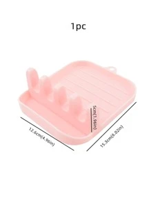 1 szt. Wielofunkcyjny stojak do przechowywania pokrywek garnków - Różowy - Zobacz 2