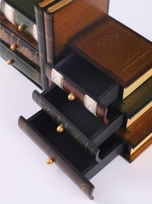 2 cuốn sách trang trí hình thủ công - Nhiều màu - Xem 4