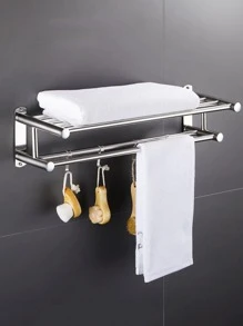 1 Stück Handtuchhalter mit Edelstahl