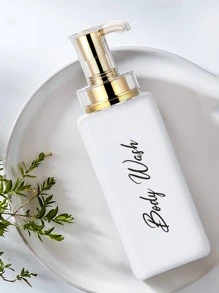 Bình đựng dầu gội và dầu xả 500ml/16.9oz, bình đựng xà phòng vuông để bàn trong phòng tắm, màu trắng. - trắng - Xem 3