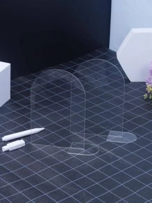 2入組PMMA派對方向標誌極簡清晰派對方向標誌 - 無色 - 查看 3