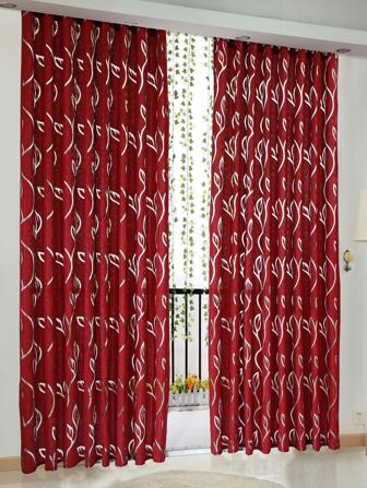 Solid Single Panel Sheer Curtain, Minimalist Polyester Hollow Out Light Filtering Privacy Sheer Curtain For Living Room And Bedroom