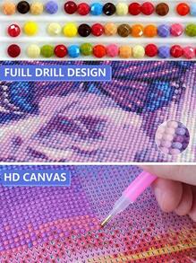 1入組PMMA DIY鑽石畫袋創意卡通龍設計DIY鑽石畫袋家用 - 彩色 - 查看 5