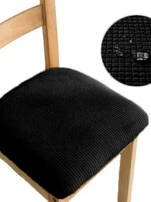 1 Màu Đen Đệm Ghế, Polyester Hiện Đại Miếng Lót Ghế Cho Gia Đình, Tất Cả Các Mùa - màu đen - Xem 3