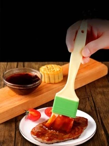 1pc Wooden Handle Baking Brush