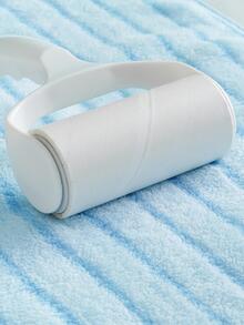 1 khăn tắm họa tiết sọc, khăn tắm sợi nhỏ hiện đại cho gia đình - Bụi tím - Xem 8