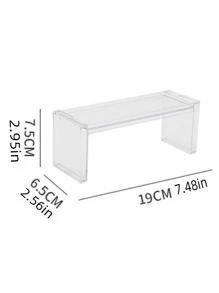 1 pieza Estante de almacenamiento de joya transparente - transparente - Ver 5