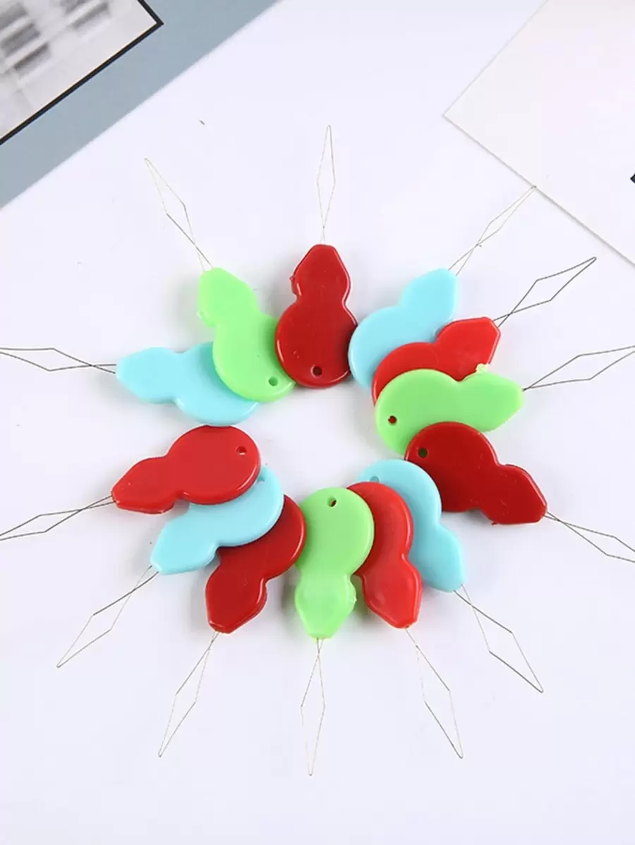 10入組塑料縫紉線器現代家用混色縫紉線器 - 彩色 - 查看 1