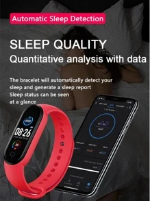 Relojes Inteligentes Luminoso Deportivo - Rojo - Ver 6