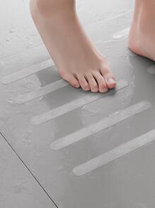 5pcs Bathroom Non-slip Strip - White - View 1