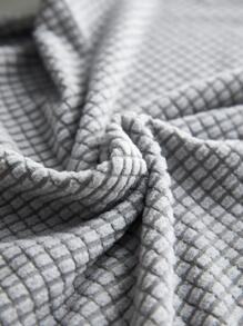1 Tấm Bọc Ghế Màu Trơn, Tấm Bọc Ghế Polyester Tối Giản Cho Gia Đình - Màu Xám nhạt - Xem 4