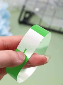 100入組雙色派對腕帶 - 綠色 - 查看 4