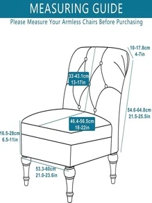 1 Tấm Bọc Ghế Họa Tiết Lá Nhiệt Đới, Polyester Hiện Đại Co Giãn Ghế Phòng Bọc Ghế Cho Gia Đình - Nhiều màu - Xem 2