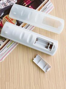 1个硅胶保护套，透明遥控器保护套，适用于电视空调遥控器，防尘保护套，可用于学校、办公室、家庭、旅行、包袋、收纳、厨房装饰、家居用品、母亲节礼物、卧室装饰、花园、夏季、海滩、旅行必备、房间装饰、软萌、毕业季 - 無色 - 查看 3